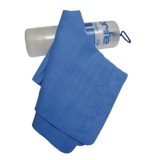 1 - Pano de limpeza T-Brite em PVA azul 66x43 para casa de barco campista náutico